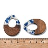 Resin and Walnut Pendants FIND-R051-10G-3