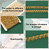 13M Polyester Braided Lace Ribbon OCOR-WH0070-108C-4