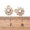 Brass Micro Pave Cubic Zirconia Charms CU-K002-39G-C-3