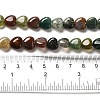 Natural Indian Agate Bead Strands G-R190-11-2