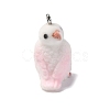 Flocky Resin Pendants RESI-Q011-03D-2