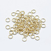 Brass Open Jump Rings KK-G331-08-4x0.7-NF-1