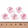 1-Hole Transparent Acrylic Buttons MACR-S373-129-C05-6