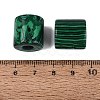 Synthetic Malachite European Beads G-P520-05L-2