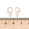 Zinc Alloy Lobster Claw Clasps X-E105-RG-5