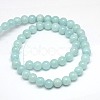 Natural Yellow Jade Beads Strands G-G598-4mm-YXS-20-4