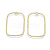 Alloy Open Back Bezel Pendants LS-PALLOY-S121-81B-2