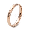Ion Plating(IP) 304 Stainless Steel Flat Plain Band Rings STAS-I160-D-16mm-RG-1