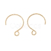 Ion Plating(IP) 316 Surgical Stainless Steel Earring Hooks STAS-D183-03G-02-2