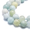 Natural Aquamarine Beads Strands G-K245-A15-05-3