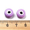 Opaque Printed Acrylic Beads OACR-G038-04H-3