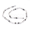 Natural Black Rutilated Quartz Beads Strands G-E569-H09-2