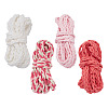 10 Yards 4 Colors  Braided Flat Faux Suede Cord LW-TA0001-05-1