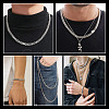 DIY Chain Bracelet Necklace Making Kit STAS-YS0001-01-8