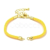Nylon Cords Bracelet Makings Fit for Connector Charms AJEW-P116-02G-18-1