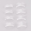 8Pcs 8 Sizes Plastic Invisible Ring Size Adjuster X-TOOL-H005-01-4