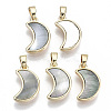 Natural Black Lip Shell Pendants KK-R112-005-NF-1