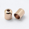 Brass Cord Ends KK-K206-05RG-2