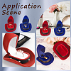 4Pcs 2 Colors Hat Velvet Jewelry Boxes CON-SC0001-19A-5