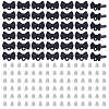 42Pcs Spray Painted Alloy Stud Earring Findings FIND-ME0004-21A-1
