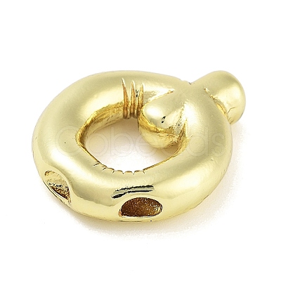 Rack Plating Brass Pendants KK-C055-01Q-G-1