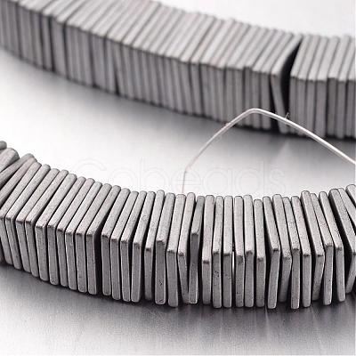 Electroplate Non-magnetic Synthetic Hematite Bead Strands G-F300-20B-F01-1