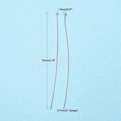 Brass Ball Head Pins X-RP0.7x70mm-S-1