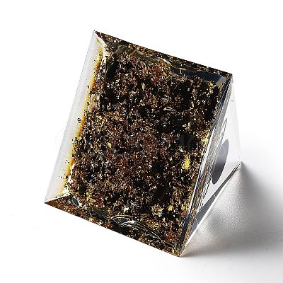 Orgonite Pyramid Resin Energy Generators AJEW-D056-01I-1