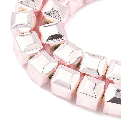 Electroplated Synthetic Non-magnetic Hematite Beads Strands G-A263-H01-01-1