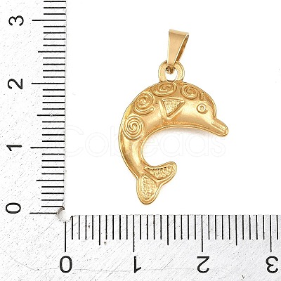Ion Plating(IP) 304 Stainless Steel Pendants STAS-B141-03D-G-1