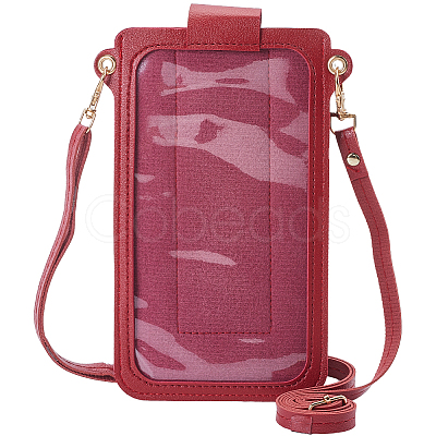 PU Imitation Leather Crossbody Bags AJEW-WH20020-059A-1