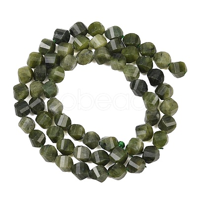 Natural Chinese Jade Southern Jade Beads Strands G-P611-C25-01-1