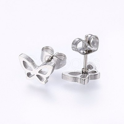 304 Stainless Steel Jewelry Sets SJEW-O090-14-1