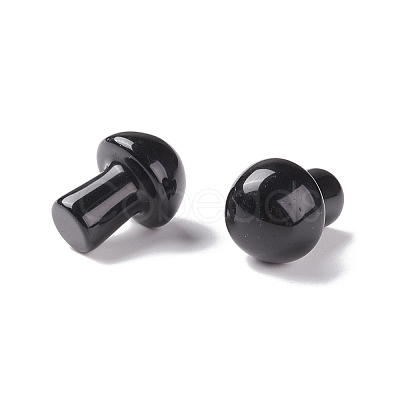 Natural Black Stone  GuaSha Stone G-A205-26-02-1