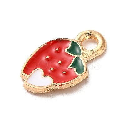 Alloy Enamel Pendants ENAM-E064-25KCG-07-1