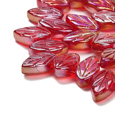 Electroplate Glass Beads Strands EGLA-B004-02A-AB08-1