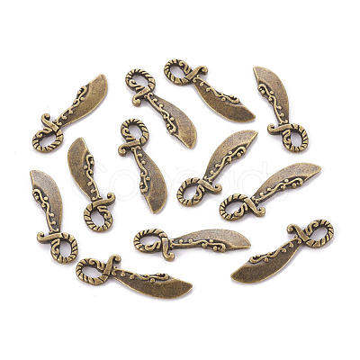 Alloy Pendants EA9105Y-AB-1