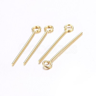 304 Stainless Steel Eye Pins STAS-F174-10G-A-1