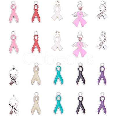 Alloy Enamel Pendants PALLOY-PH0012-48-1