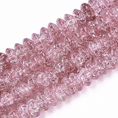 Crackle Glass Beads GLAA-S192-004C-1