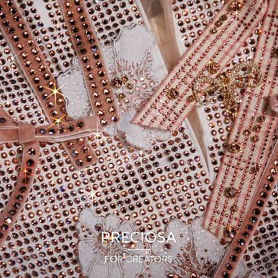 Preciosa® MAXIMA Crystal Round Stones Y-PRC-RBSS18-00030-260-1