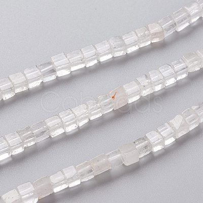 Natural Quartz Crystal Beads Strands G-F631-K10-1