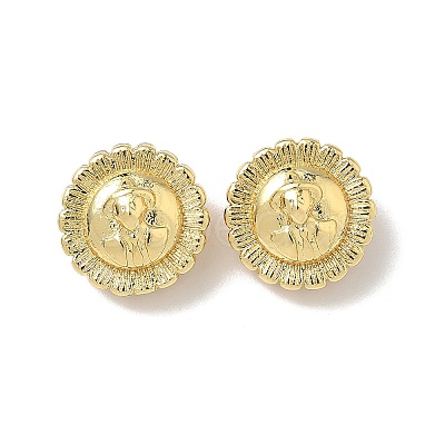 Brass Beads KK-Q068-45G-1