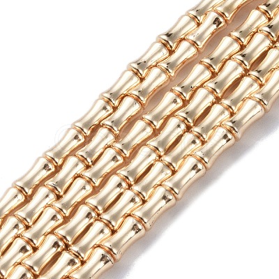 Electroplate Glass Beads Strands EGLA-Q128-13C-1