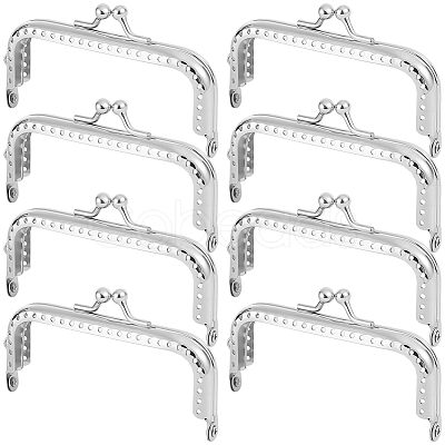 10Pcs Iron Kiss Lock Purse Frames FIND-BBC0005-18-1