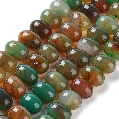 Natural Agate Beads Strands G-G021-03A-12-1