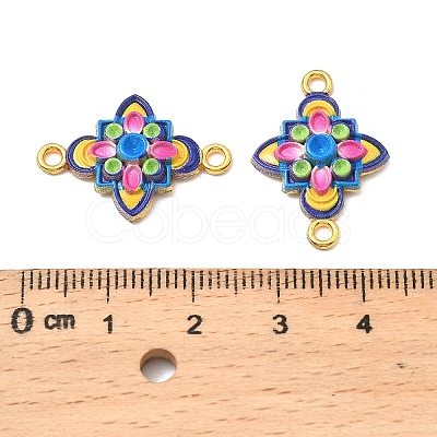 3D Printed Alloy Connector Rhinestone Settings FIND-B051-02B-G-1