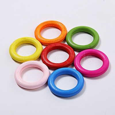 Natural Wood Linking Ring WOOD-TAC0003-91B-1