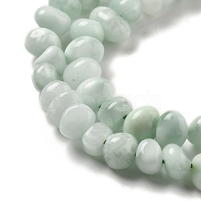 Natural Glass Beads Strands G-Q024-D02-01-1