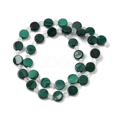Natural Malachite Beads Strands G-L630-E01-8mm-1
